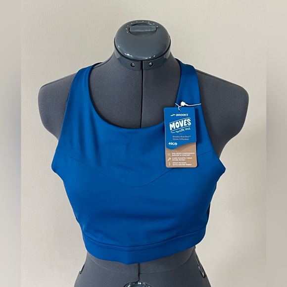 BROOKS‎ Drive 3 Pocket Run Bra Size 40C/D NEW - Picture 1 of 7